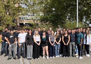 Unsere neuen Auszubildenden und Studierenden am Standort Lörrach-Weil